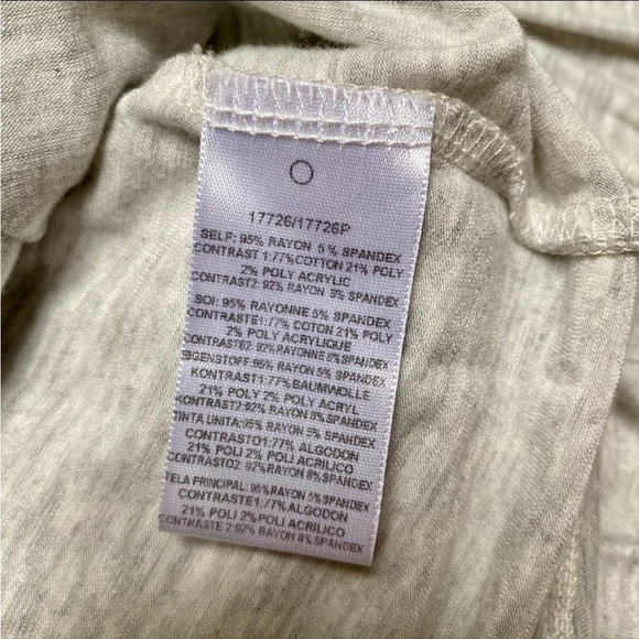 Anthropologie Dolan Left Coast Blue-Gray Embroidered High-Low Dress Size S Boho - Picture 15 of 15